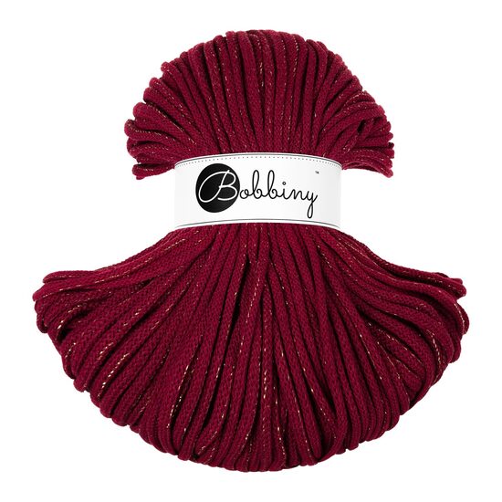 Pītā aukla - Golden Wine Red